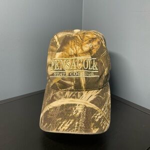 Camouflage Pensacola State College Cap